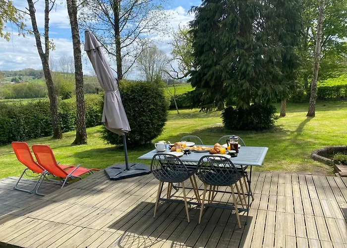 Le Petit Fournil - Vue - Calme - Ideal En Amoureux Feriehus