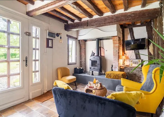 Feriehus Le Petit Fournil - Vue - Calme - Ideal En Amoureux Neuville-sur-Touques